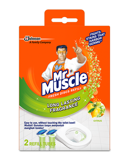2 pek isian semula citrus mrmuscle freshdisc
