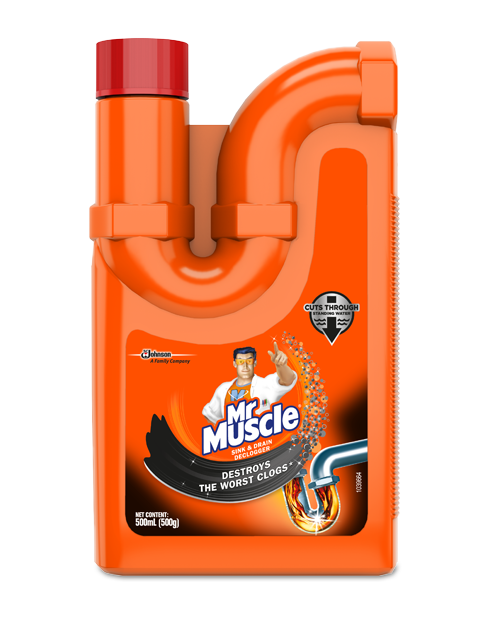 Mr. Muscle® Sink & Drain Declogger