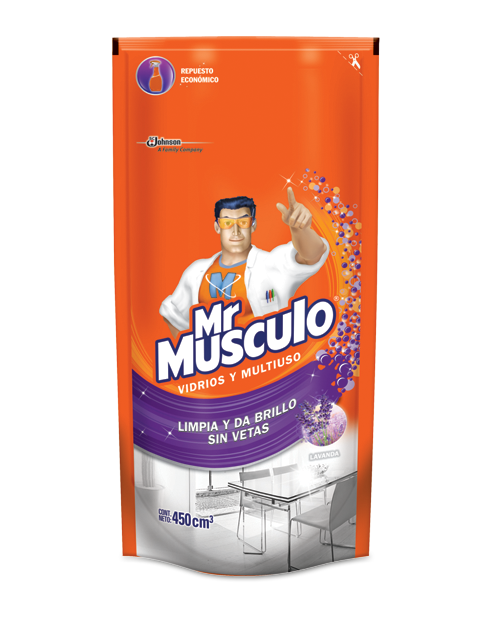 limpiador de vidrio lavanda