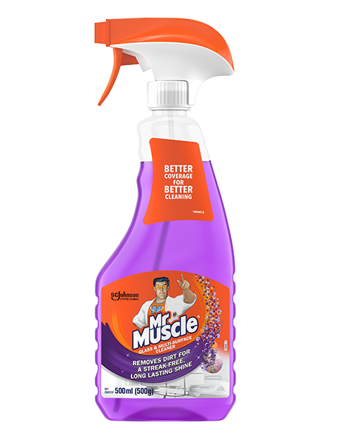 Mr. Muscle Glass&Surface Cleaner Spray,500Ml