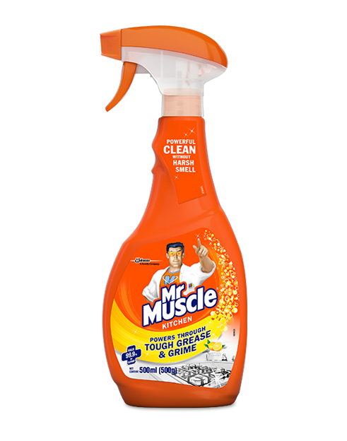 Kitchen clearance cleaner spray